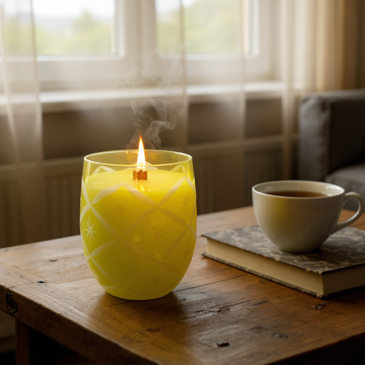 Lime Basil & Mandarin Scented Soy Candle - 450ml