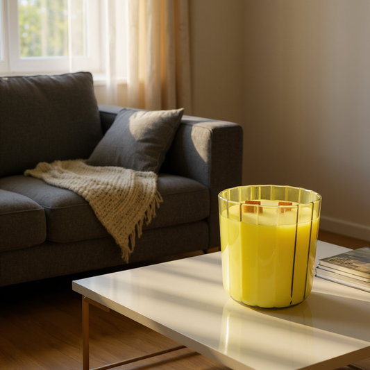 Miss Dior Type Scented Soy Candle - 490ml