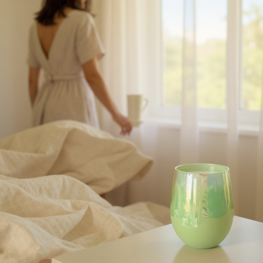 Lime Basil & Mandarin Scented Soy Candle - 450ml