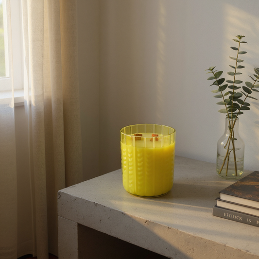 Miss Dior Type Scented Soy Candle - 490ml