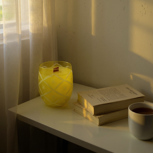 Lime Basil & Mandarin Scented Soy Candle - 450ml