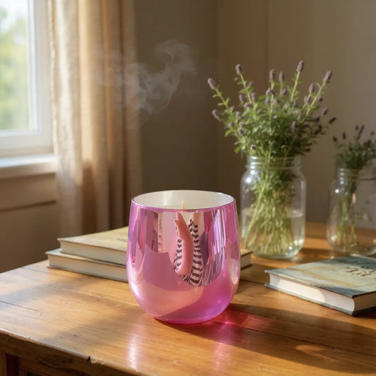 Rose Victorian Scented Soy Candle - 280ml